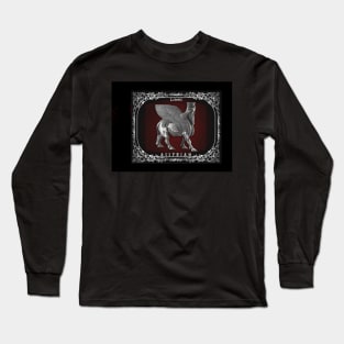 Silver LAMASSU Long Sleeve T-Shirt